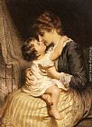 Frederick Morgan Motherly Love painting